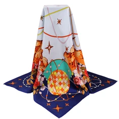 روسری ابریشمی با لوگو ارائه دهنده