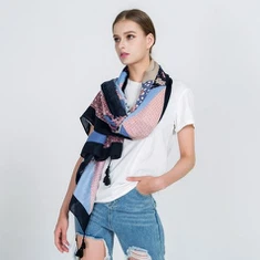 روسری ابریشمی پانچو