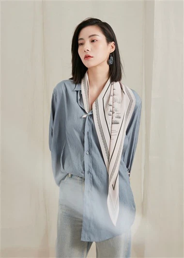 روسری چاپ شده